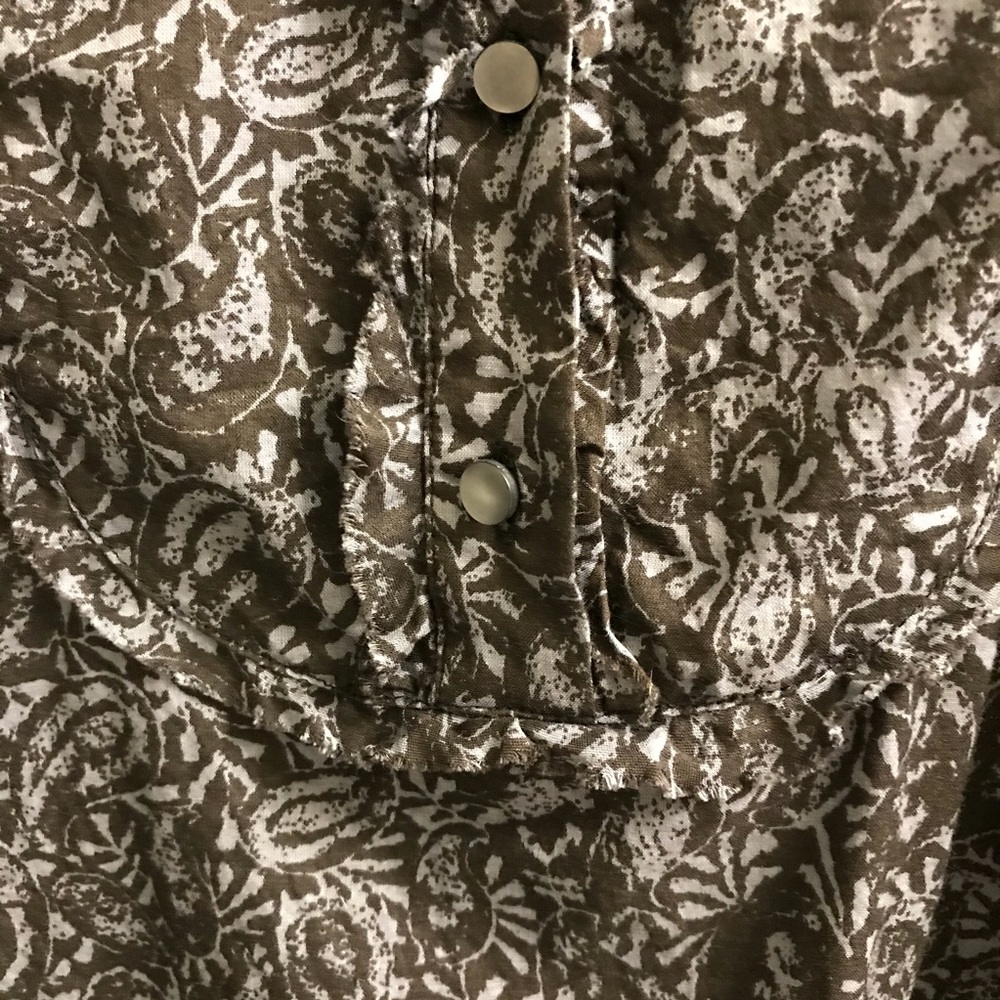 Banana Republic Cotton Blouse XL - Picture 6 of 7